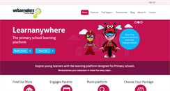 Desktop Screenshot of learnanywhere.co.uk